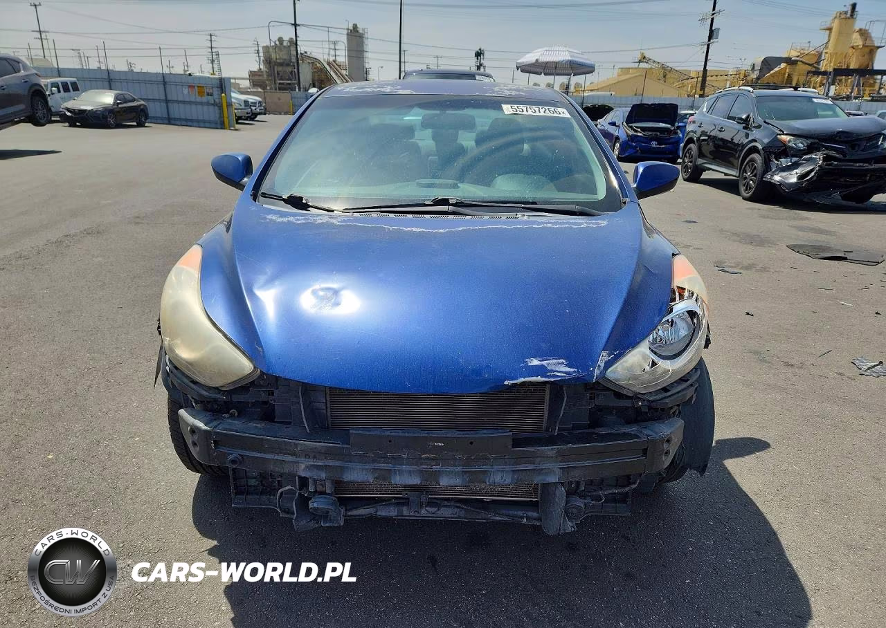 2013 Hyundai Elantra Gls VIN:KMHDH4AE7DU836216 - 5