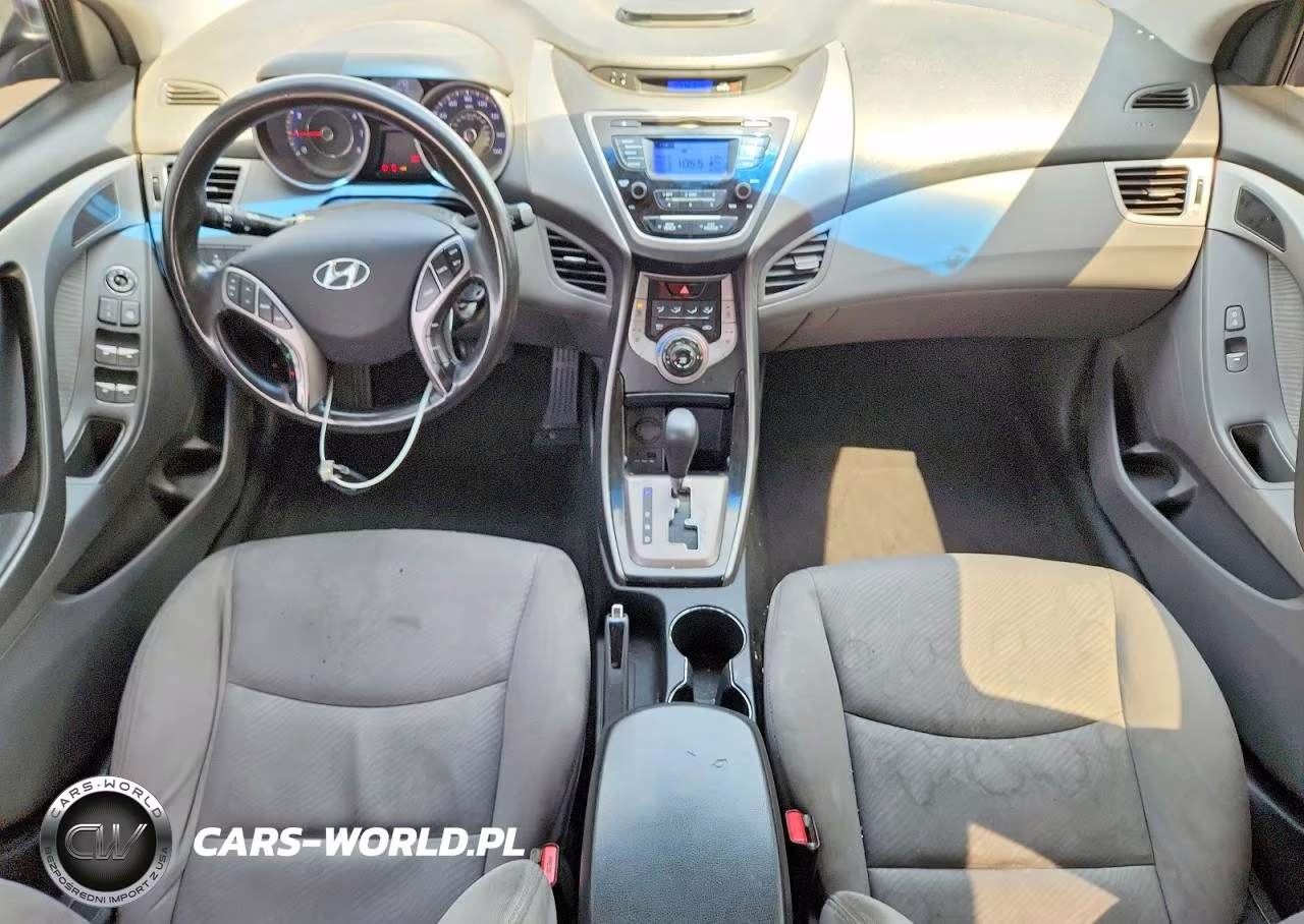 2013 Hyundai Elantra Gls VIN:KMHDH4AE7DU836216 - 8