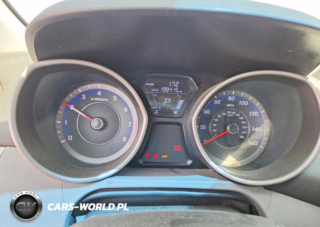 2013 Hyundai Elantra Gls VIN:KMHDH4AE7DU836216 - 9