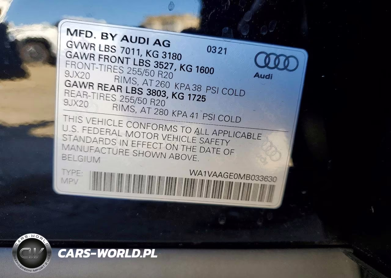 2021 Audi E-Tron Prestige VIN:WA1VAAGE0MB033630 - 12