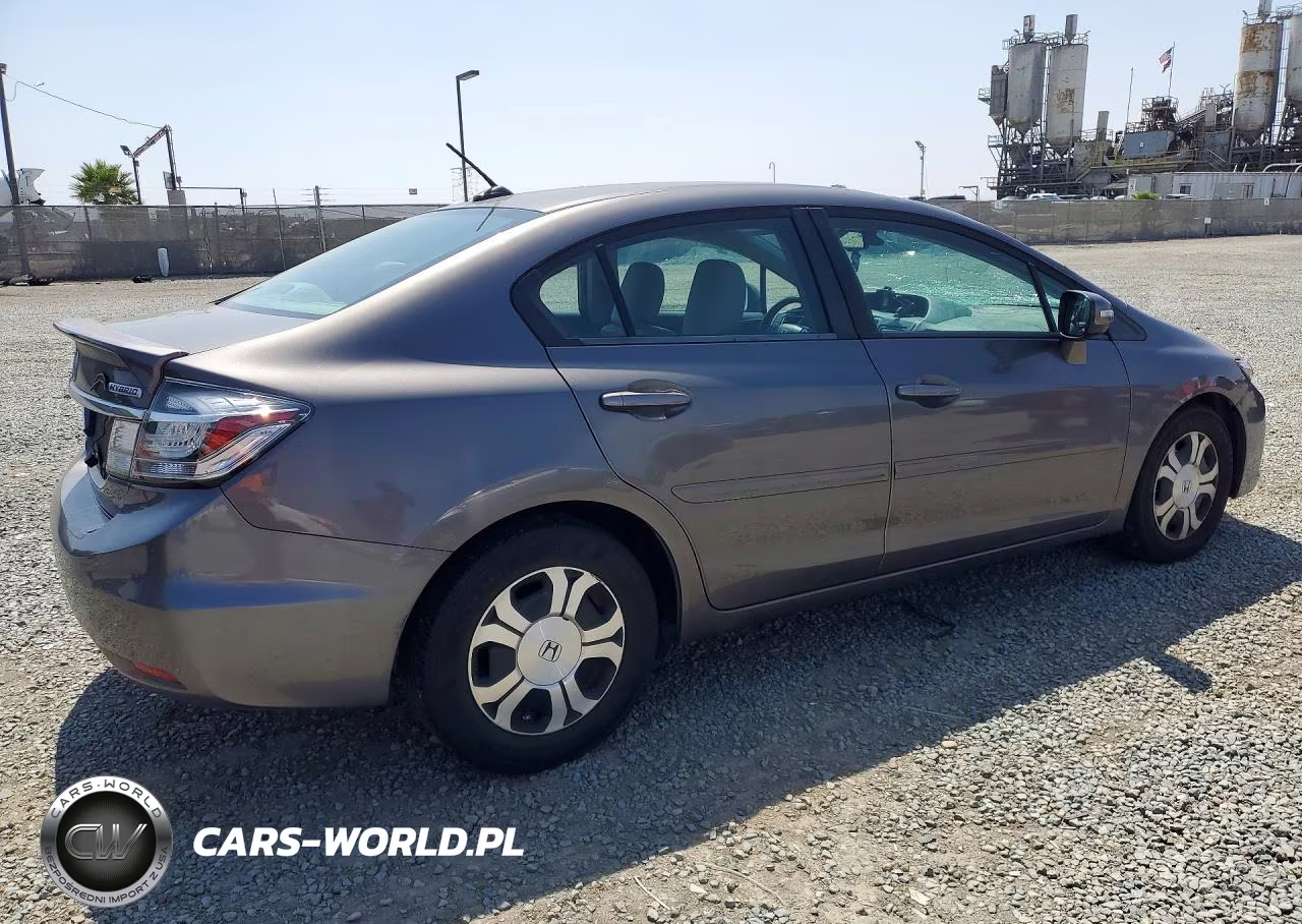 2013 Honda Civic Hybrid L VIN:19XFB4F3XDE203908 - 3