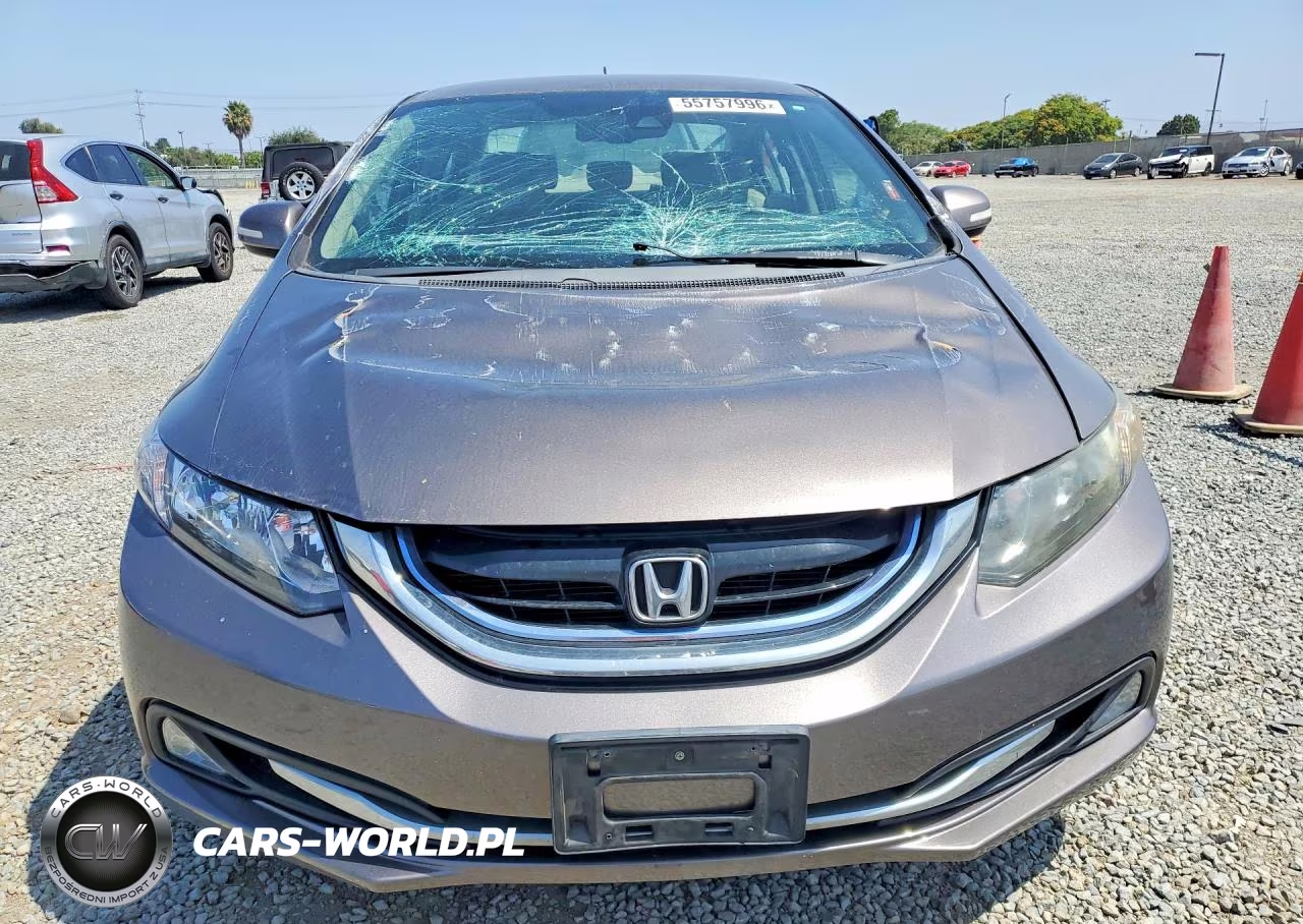 2013 Honda Civic Hybrid L VIN:19XFB4F3XDE203908 - 5