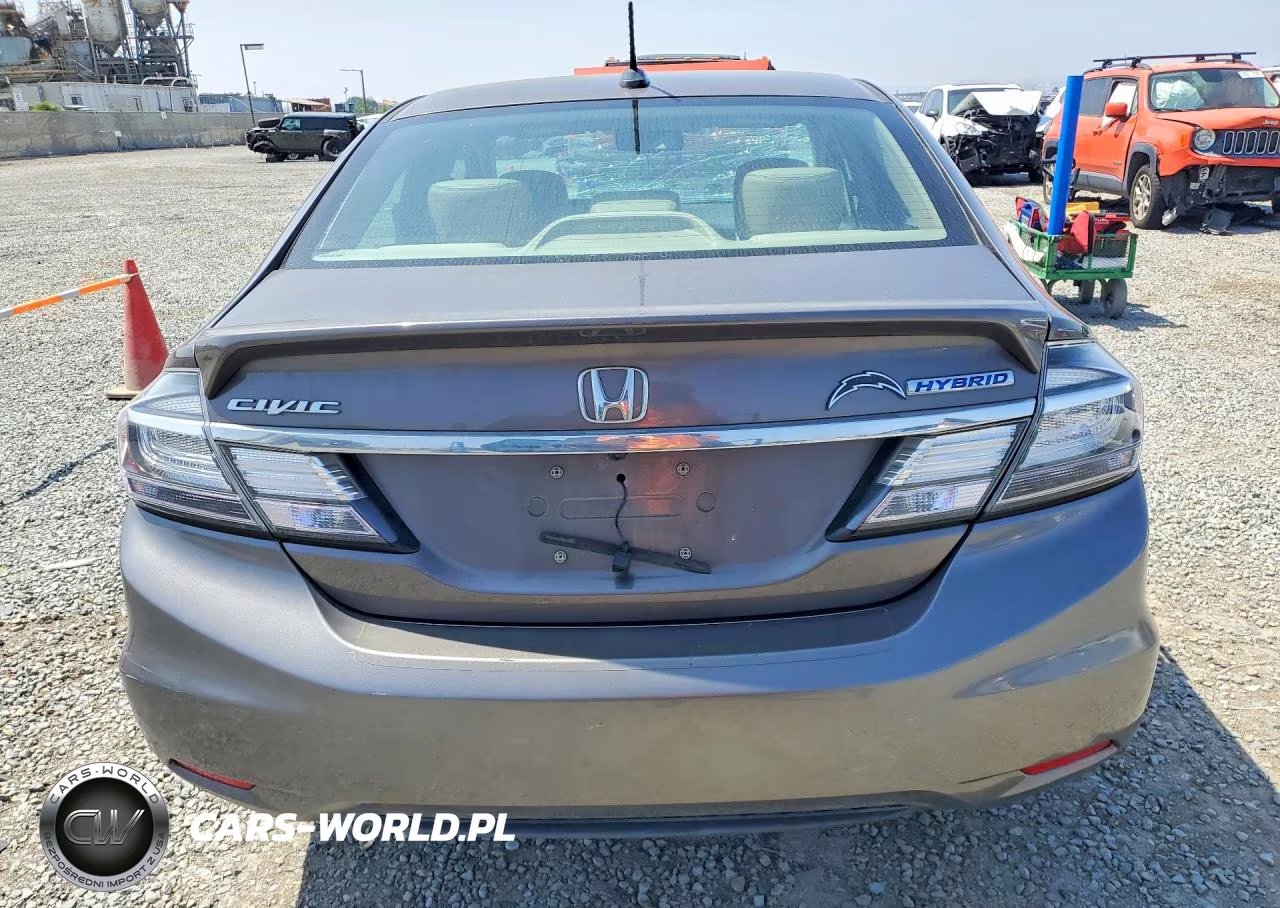 2013 Honda Civic Hybrid L VIN:19XFB4F3XDE203908 - 6