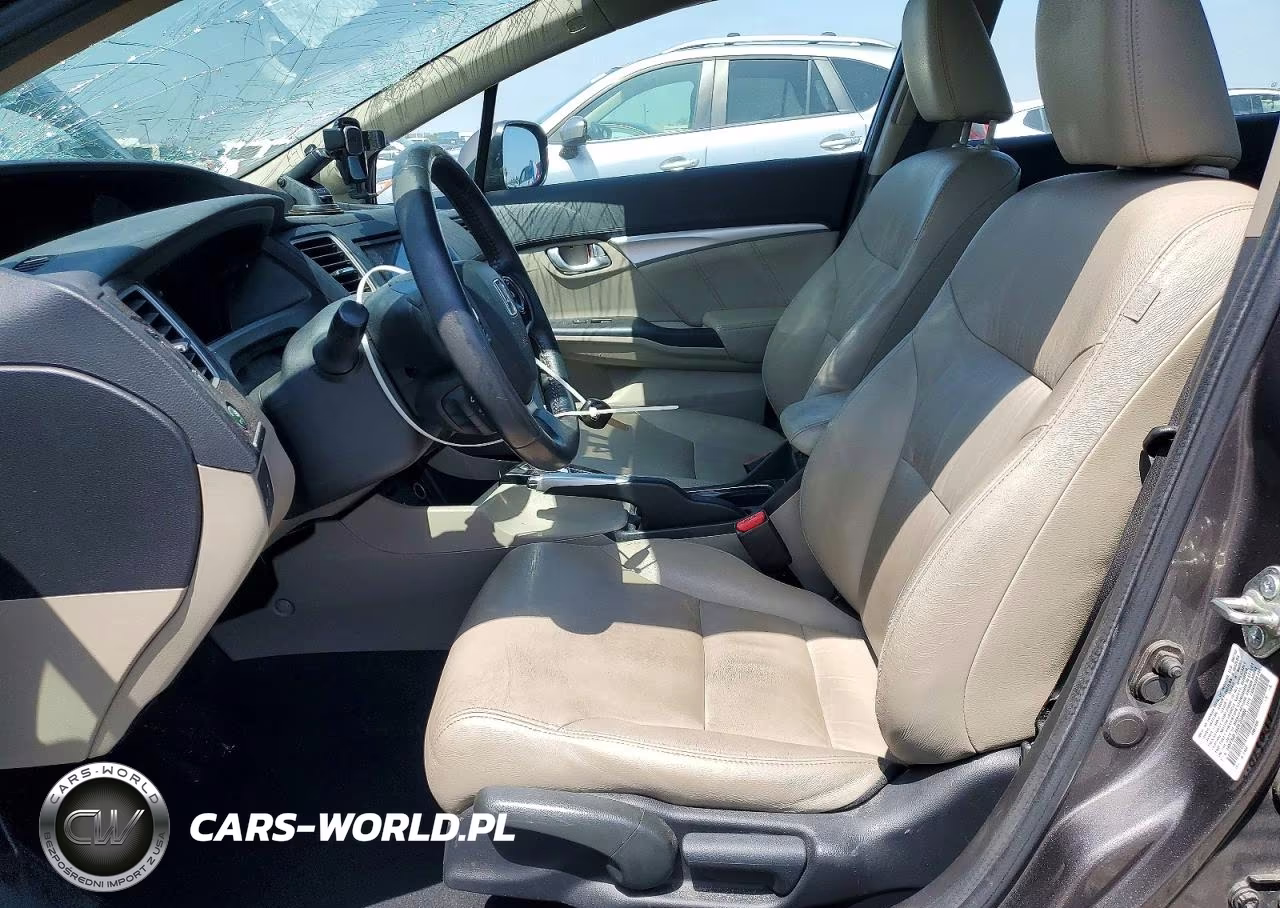 2013 Honda Civic Hybrid L VIN:19XFB4F3XDE203908 - 7