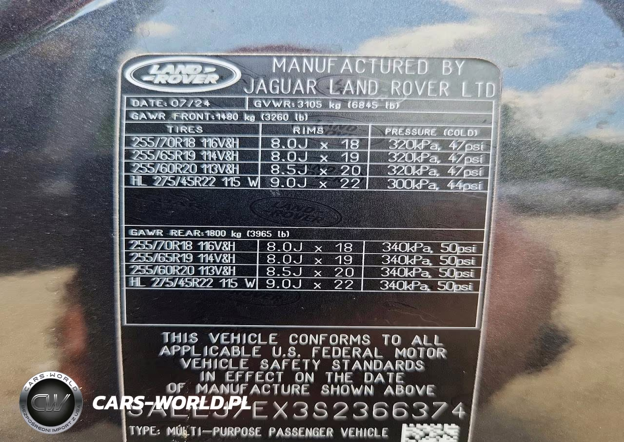 2025 Land Rover Defender 110 S VIN:SALEJ7EX3S2366374 - 14