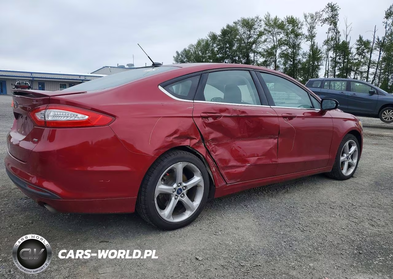 2014 Ford Fusion Se VIN:3FA6P0H77ER301482 - 3