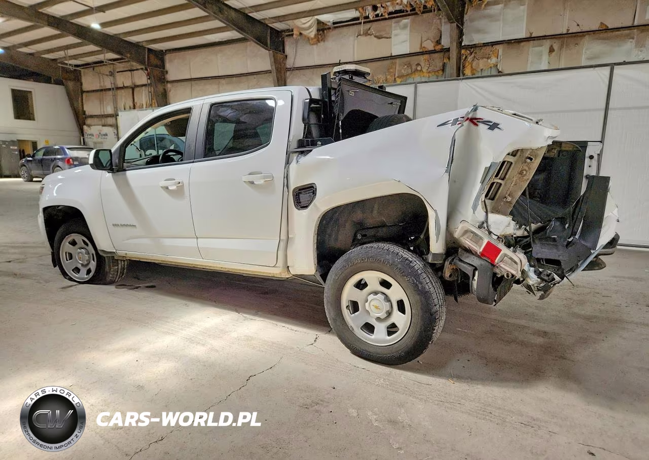 2021 Chevrolet Colorado VIN:1GCGTBEN5M1127722 - 2