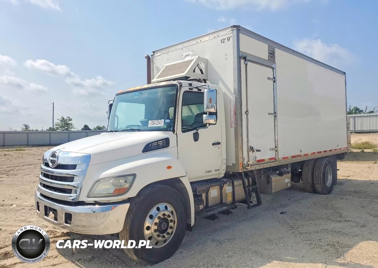 2013 Hino 338 Box Truck VIN:5PVNV8JT9D4S52505 - 2