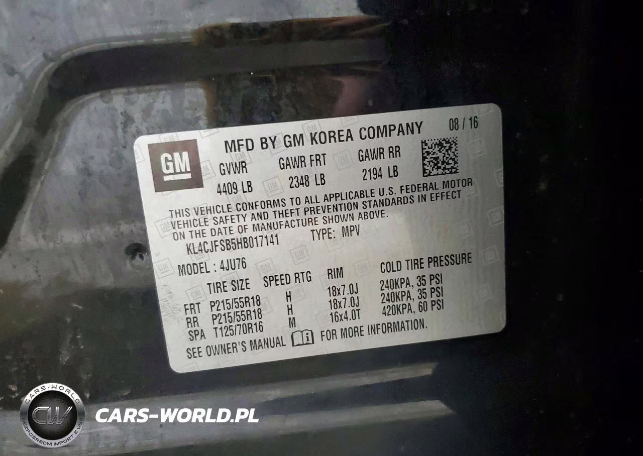 2017 Buick Encore Preferred Ii VIN:KL4CJFSB5HB017141 - 12