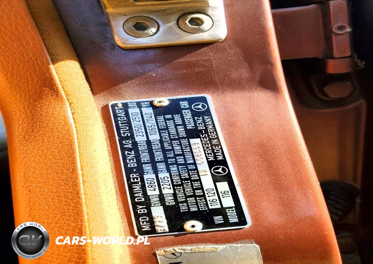 1979 Mercedes-Benz 300 Sd VIN:11612012008559 - 12