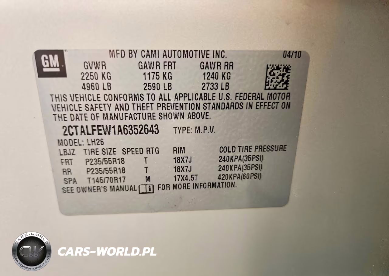 2010 GMC Terrain Slt VIN:2CTALFEW1A6352643 - 12