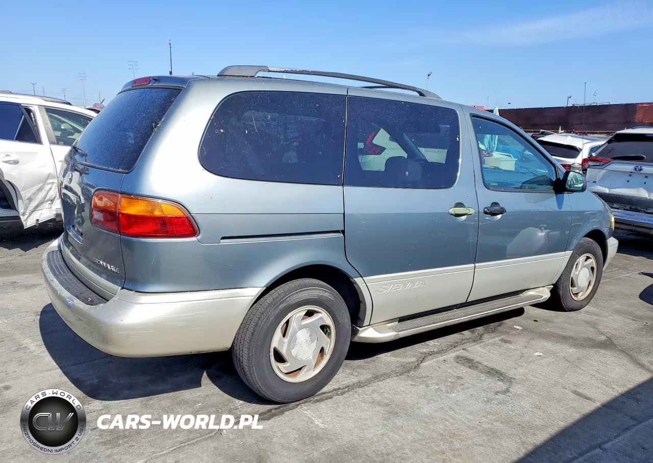 2000 Toyota Sienna Xle VIN:4T3ZF13C9YU297391 - 3