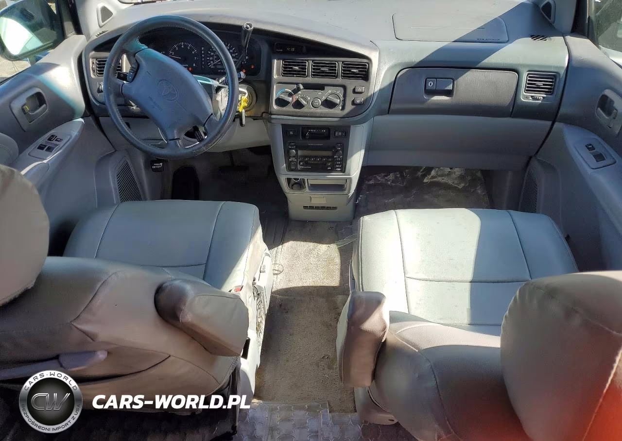 2000 Toyota Sienna Xle VIN:4T3ZF13C9YU297391 - 8