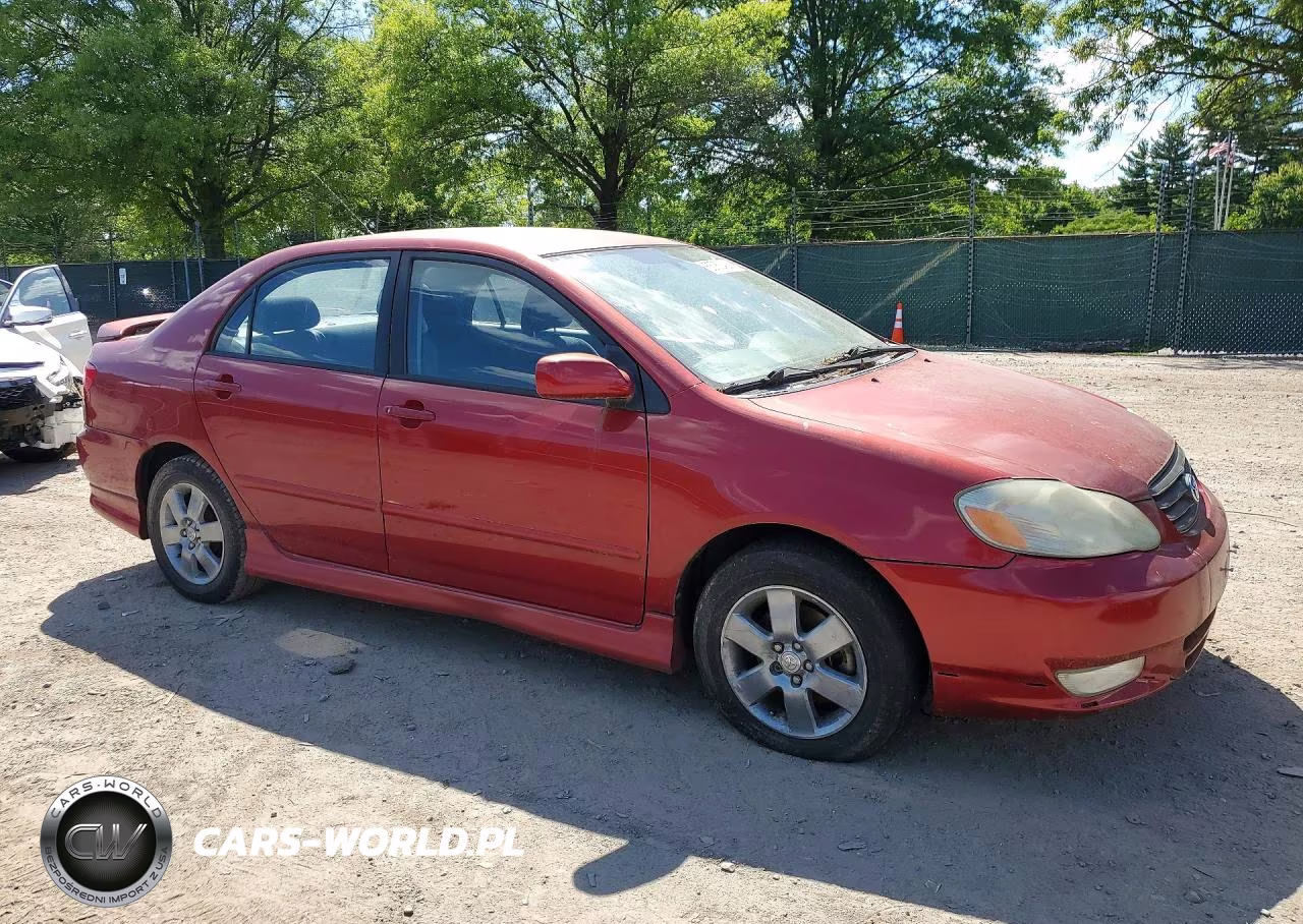 2003 Toyota Corolla S VIN:2T1BR32E43C001140 - 4