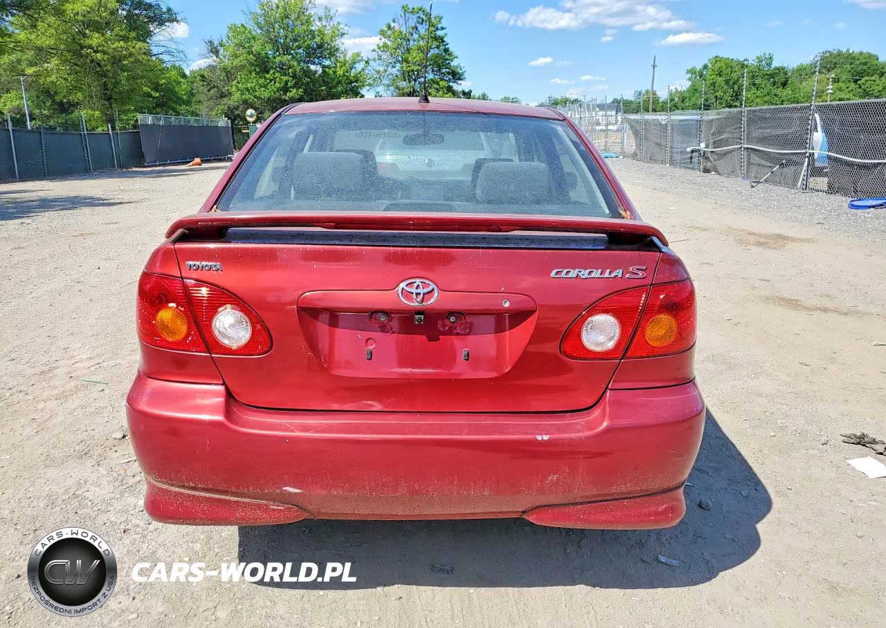2003 Toyota Corolla S VIN:2T1BR32E43C001140 - 6