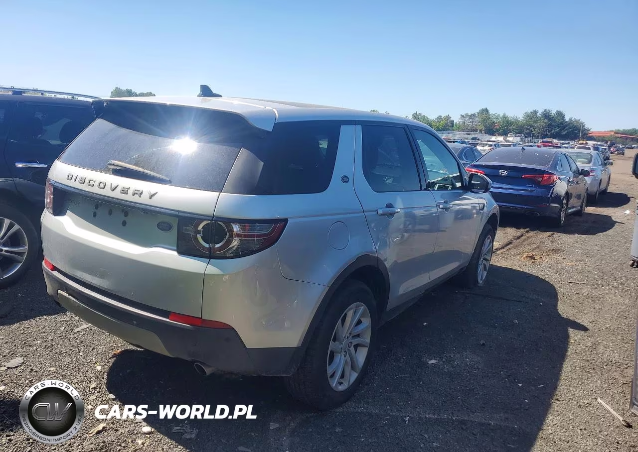 2016 Land Rover Discovery Sport Hse VIN:SALCR2BGXGH556118 - 3