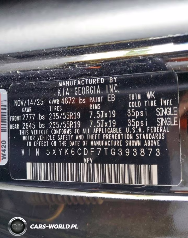 2026 Kia Sportage X Line VIN:5XYK6CDF7TG393873 - 13