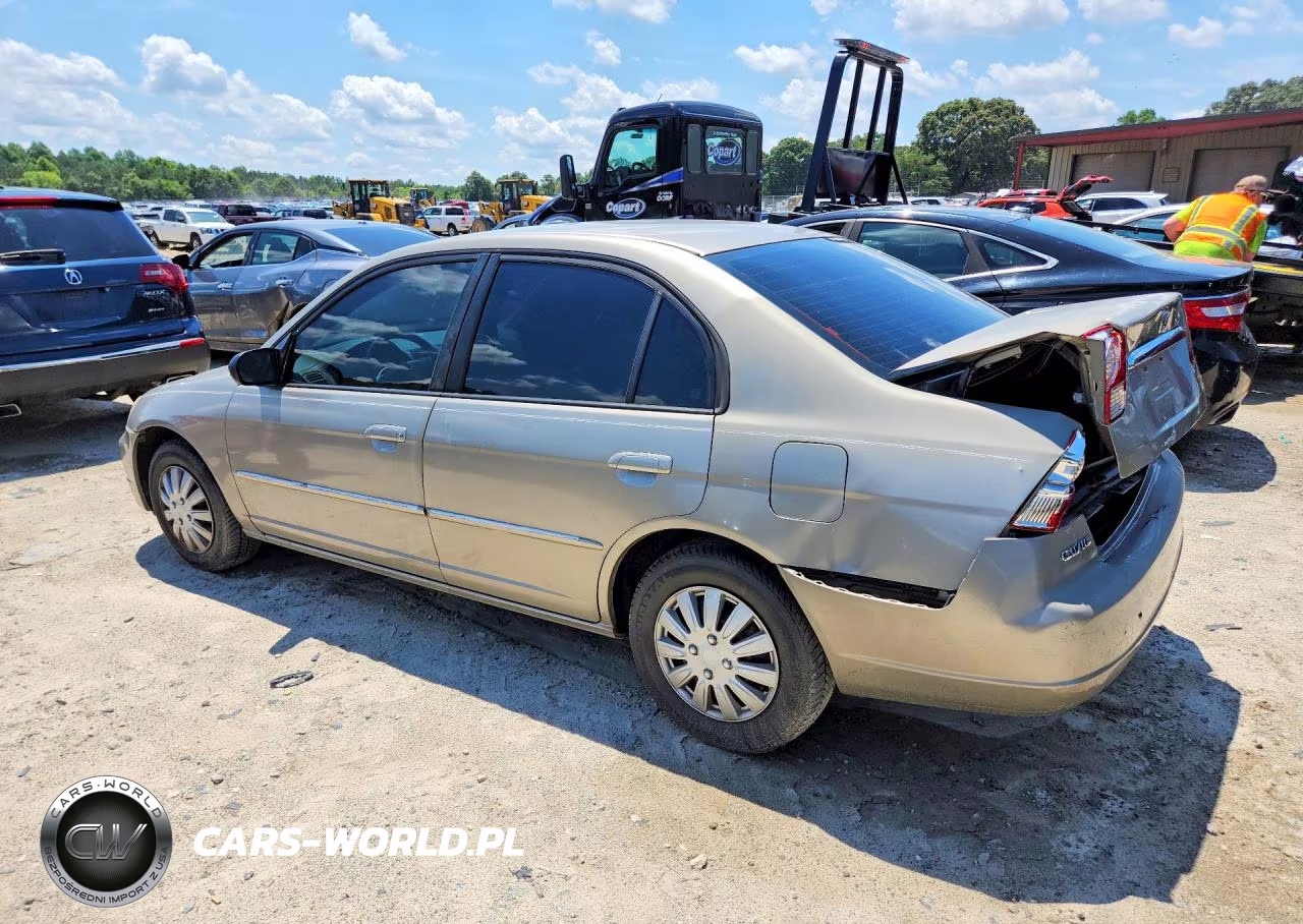 2003 Honda Civic Lx VIN:2HGES16623H598014 - 2