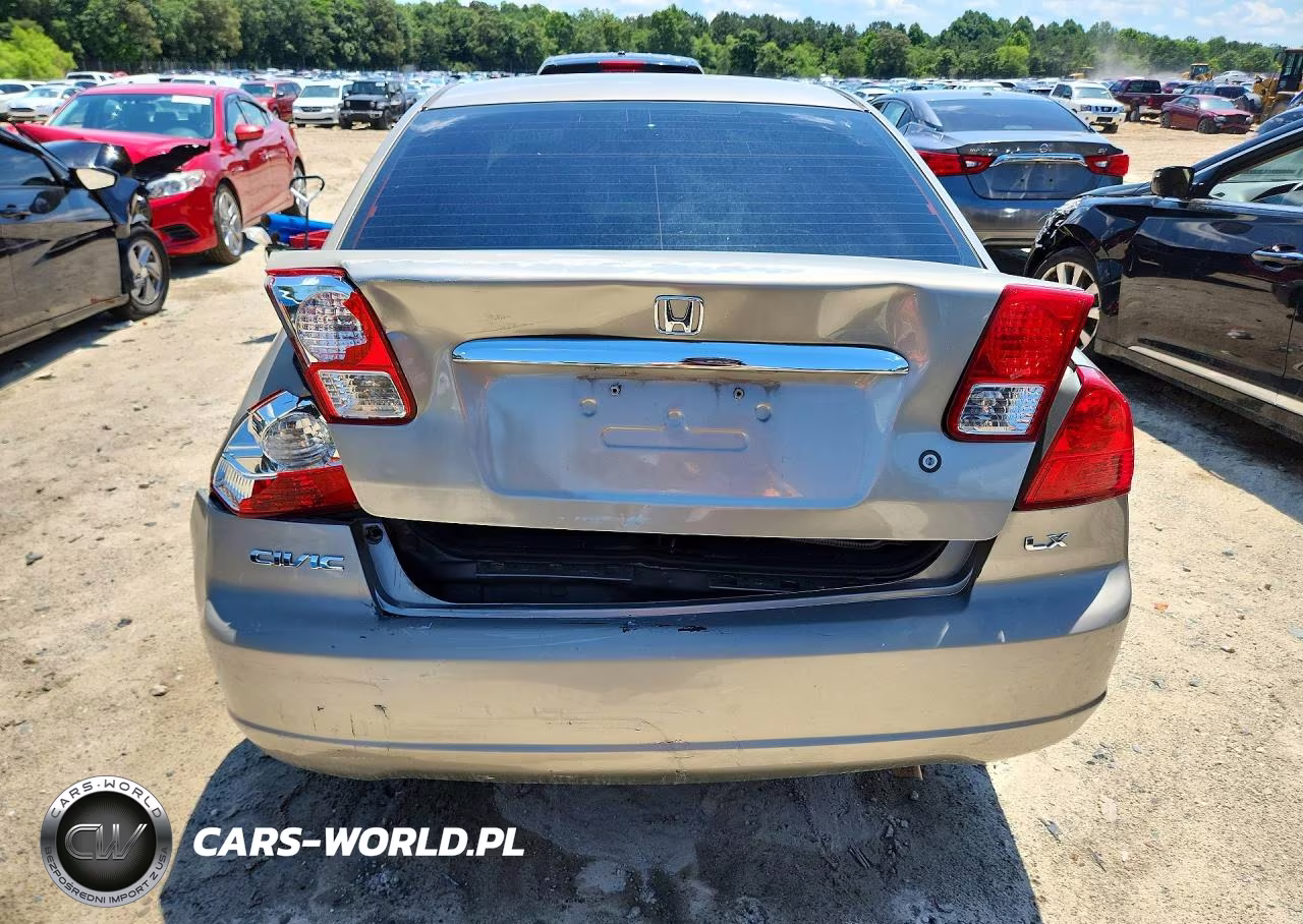 2003 Honda Civic Lx VIN:2HGES16623H598014 - 6