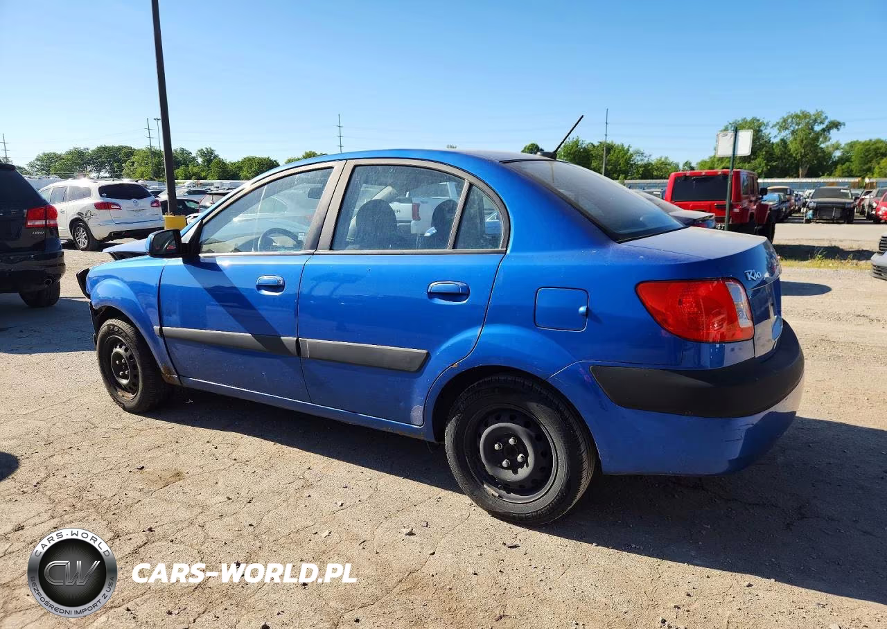 2009 Kia Rio Base VIN:KNADE223X96455905 - 2