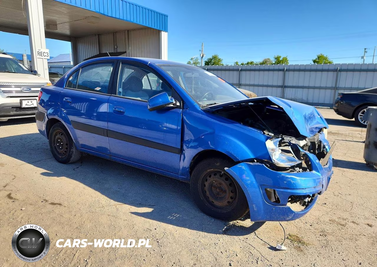 2009 Kia Rio Base VIN:KNADE223X96455905 - 4