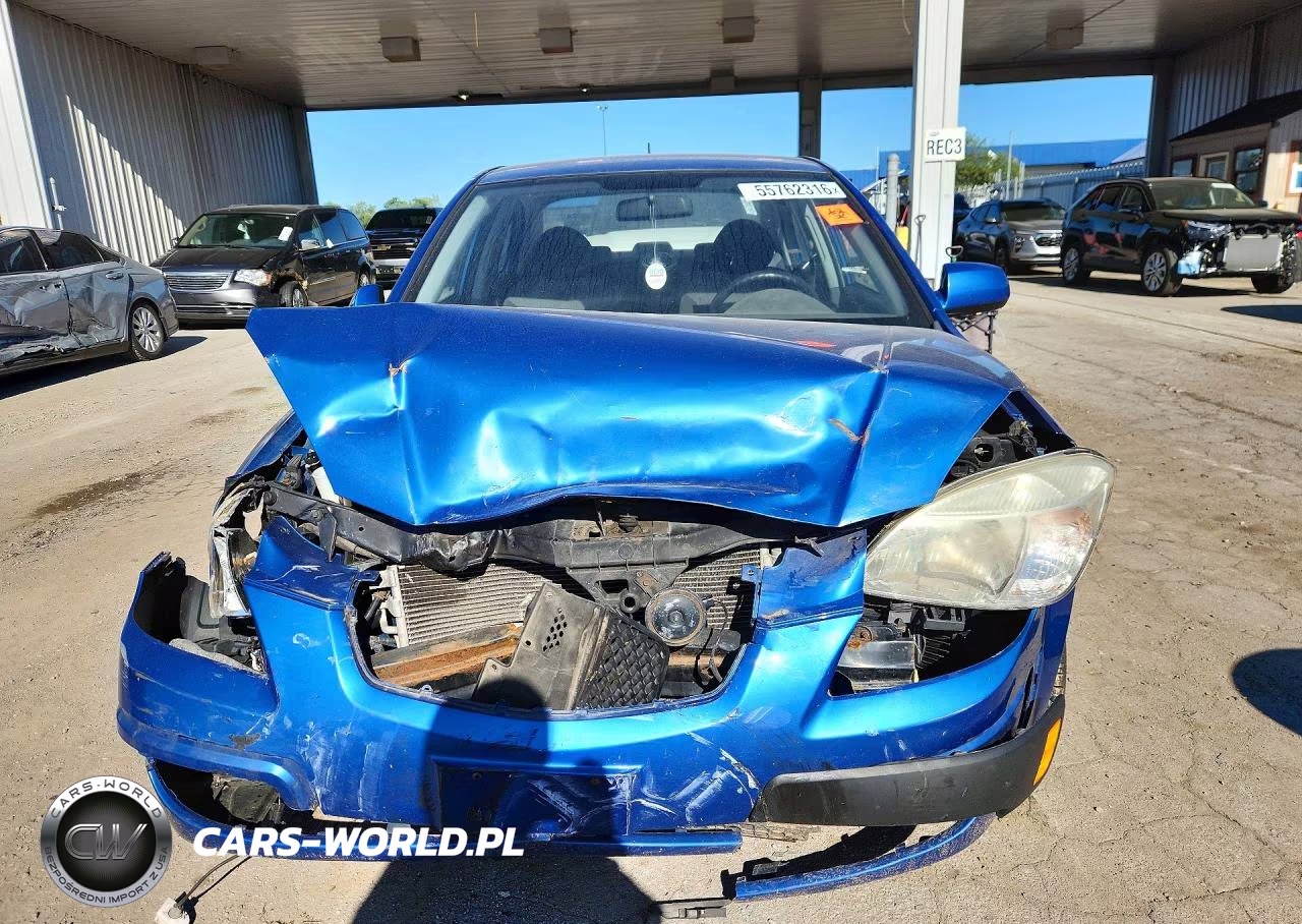 2009 Kia Rio Base VIN:KNADE223X96455905 - 5