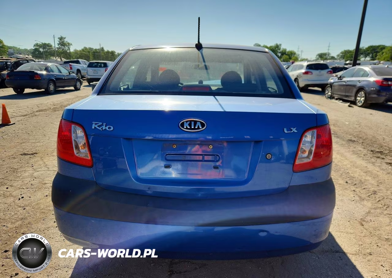 2009 Kia Rio Base VIN:KNADE223X96455905 - 6