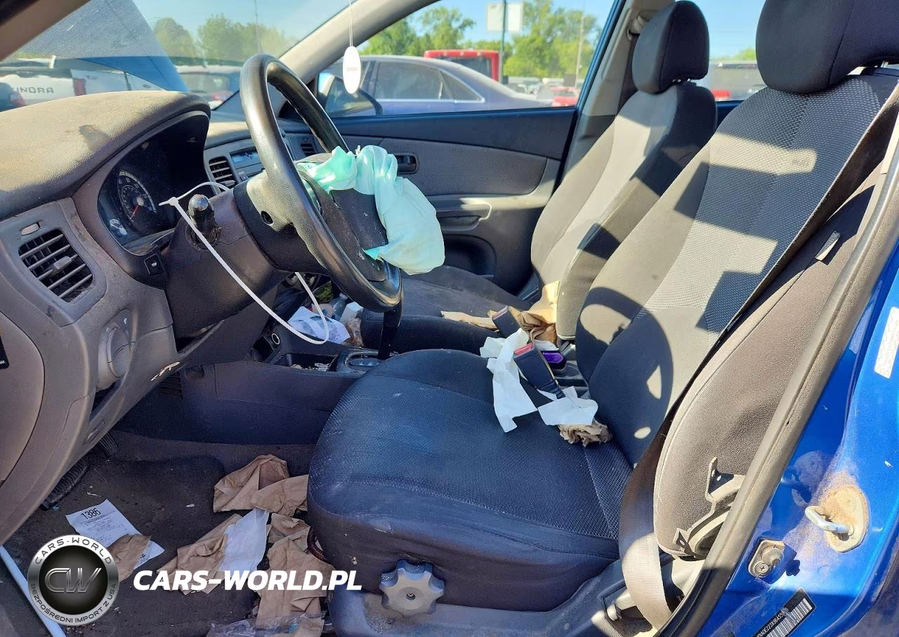 2009 Kia Rio Base VIN:KNADE223X96455905 - 7