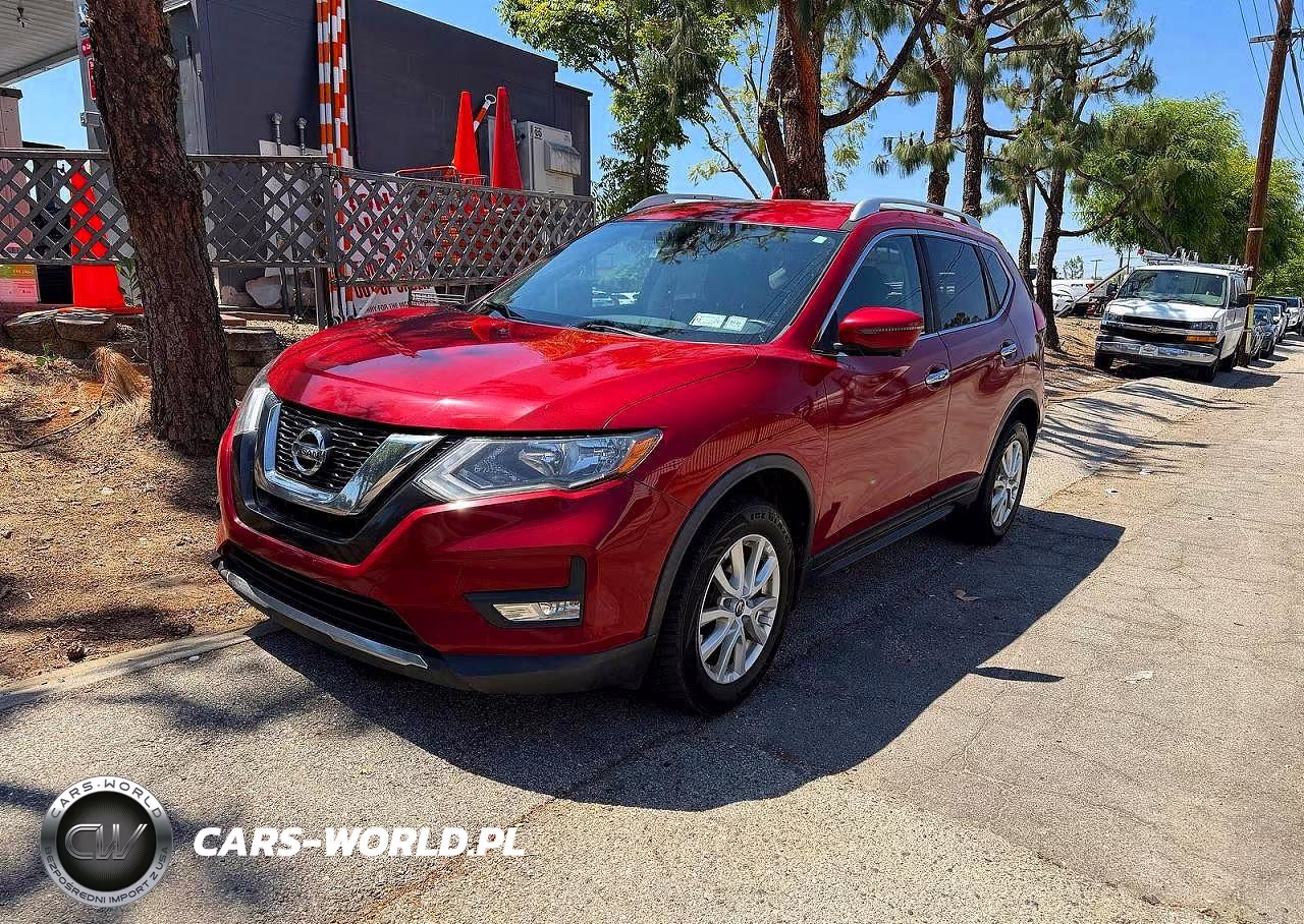 2017 Nissan Rogue Sv VIN:JN8AT2MVXHW009640 - 2