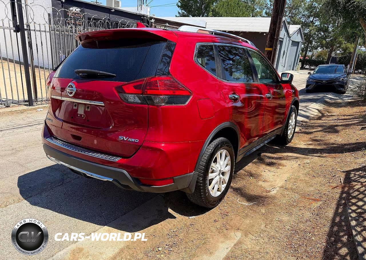 2017 Nissan Rogue Sv VIN:JN8AT2MVXHW009640 - 4