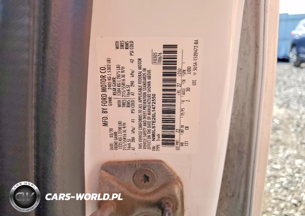 2020 Ford Transit Connect VIN:NM0LS7E26L1472550 - 12