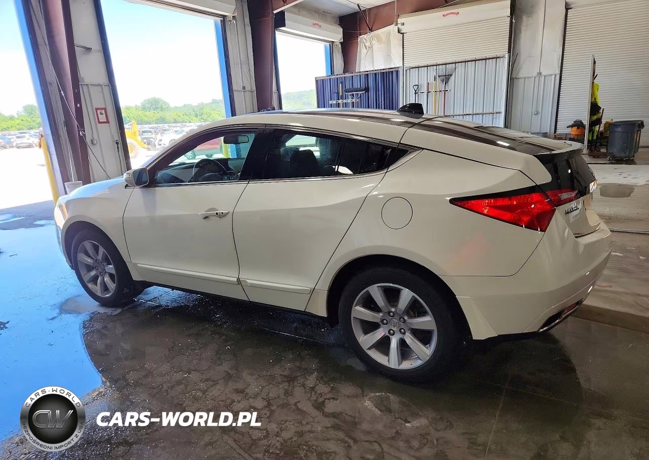 2010 Acura Zdx Advance VIN:2HNYB1H69AH502282 - 2