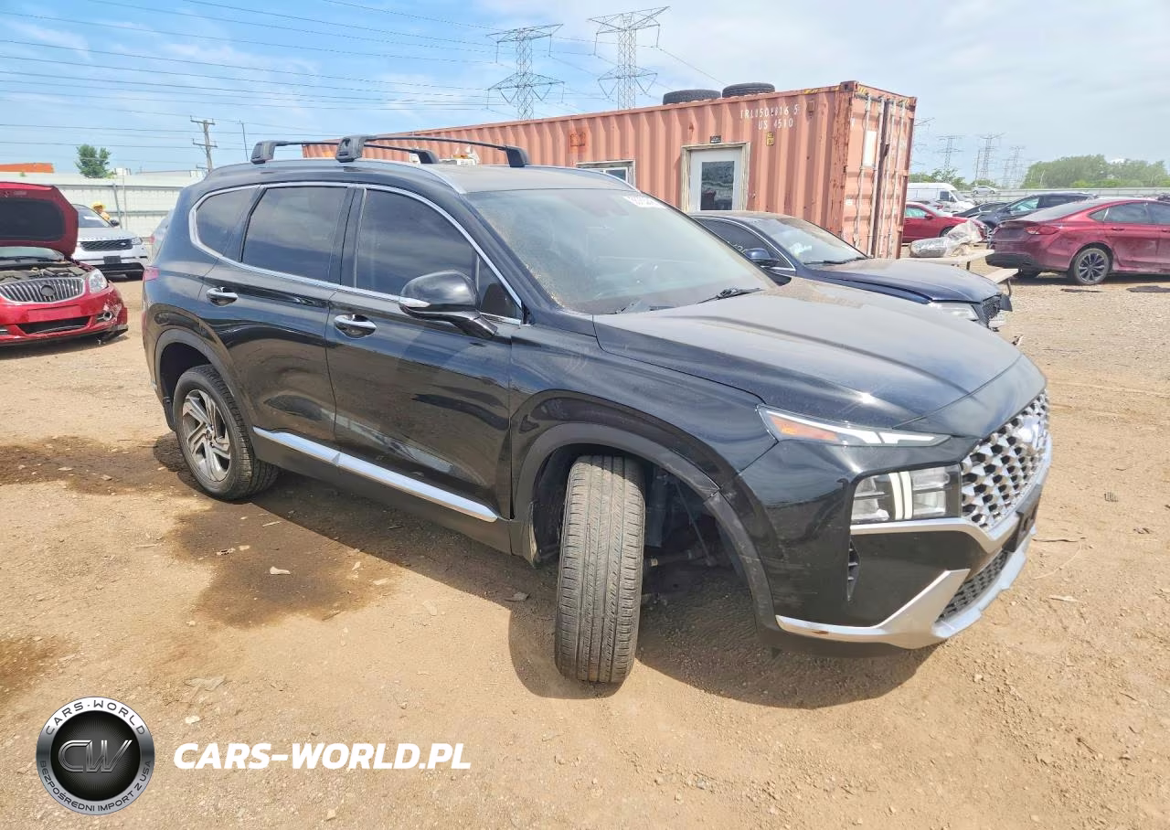 2021 Hyundai Santa Fe Sel VIN:5NMS6DAJ0MH371350 - 4