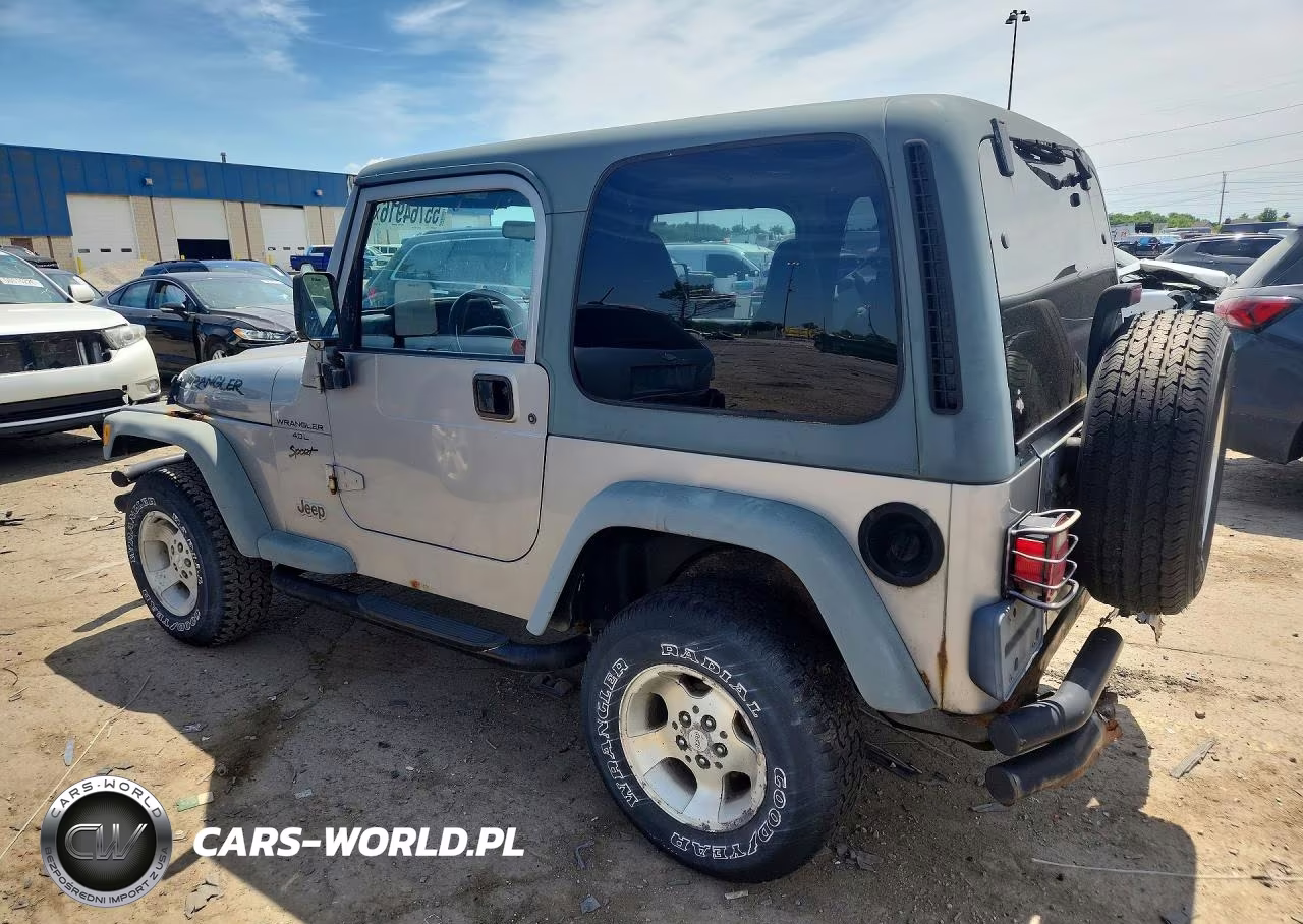 2000 Jeep Wrangler - Tj Sport VIN:1J4FA49S7YP782183 - 2