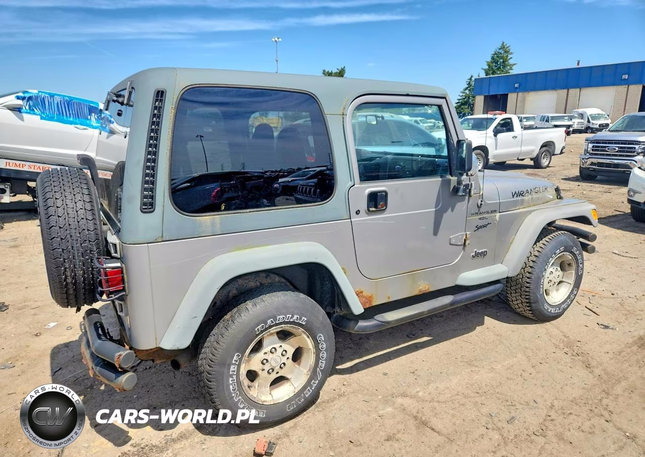 2000 Jeep Wrangler - Tj Sport VIN:1J4FA49S7YP782183 - 3
