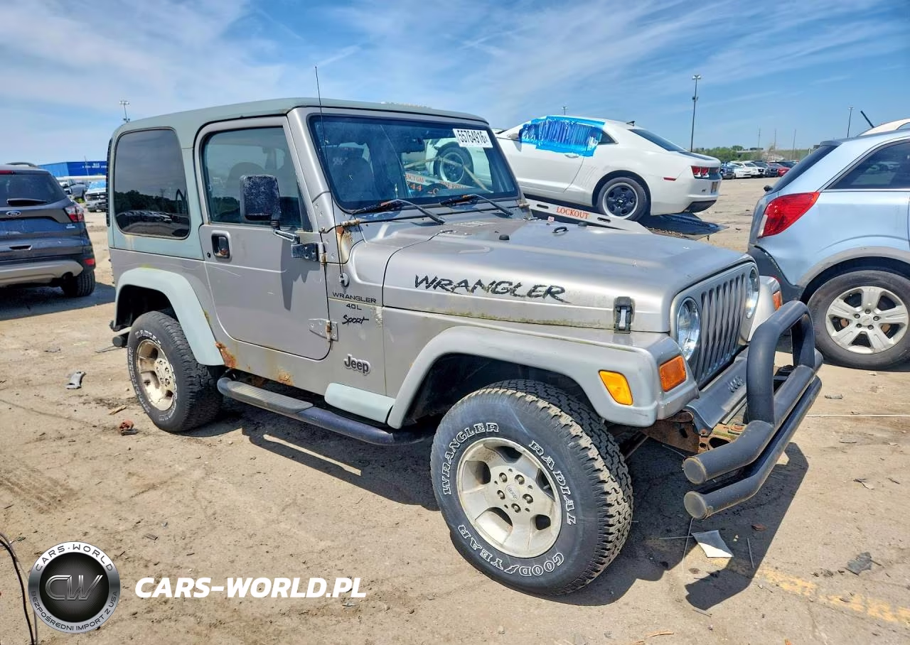 2000 Jeep Wrangler - Tj Sport VIN:1J4FA49S7YP782183 - 4