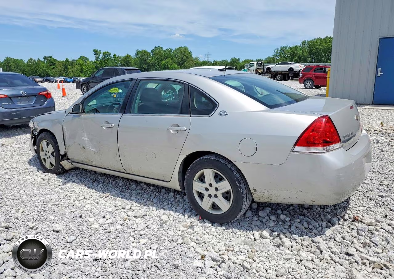 2008 Chevrolet Impala Ls VIN:2G1WB58K089124853 - 2
