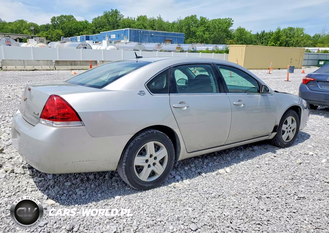 2008 Chevrolet Impala Ls VIN:2G1WB58K089124853 - 3