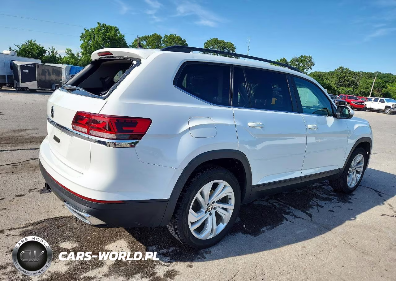 2021 Volkswagen Atlas Se VIN:1V2WR2CA1MC567899 - 3