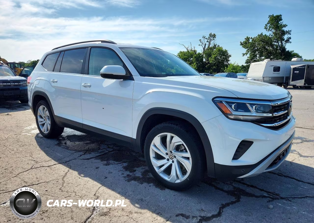 2021 Volkswagen Atlas Se VIN:1V2WR2CA1MC567899 - 4