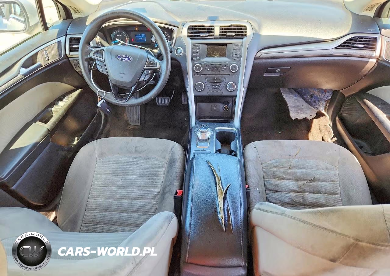 2018 Ford Fusion S VIN:3FA6P0G73JR167971 - 8