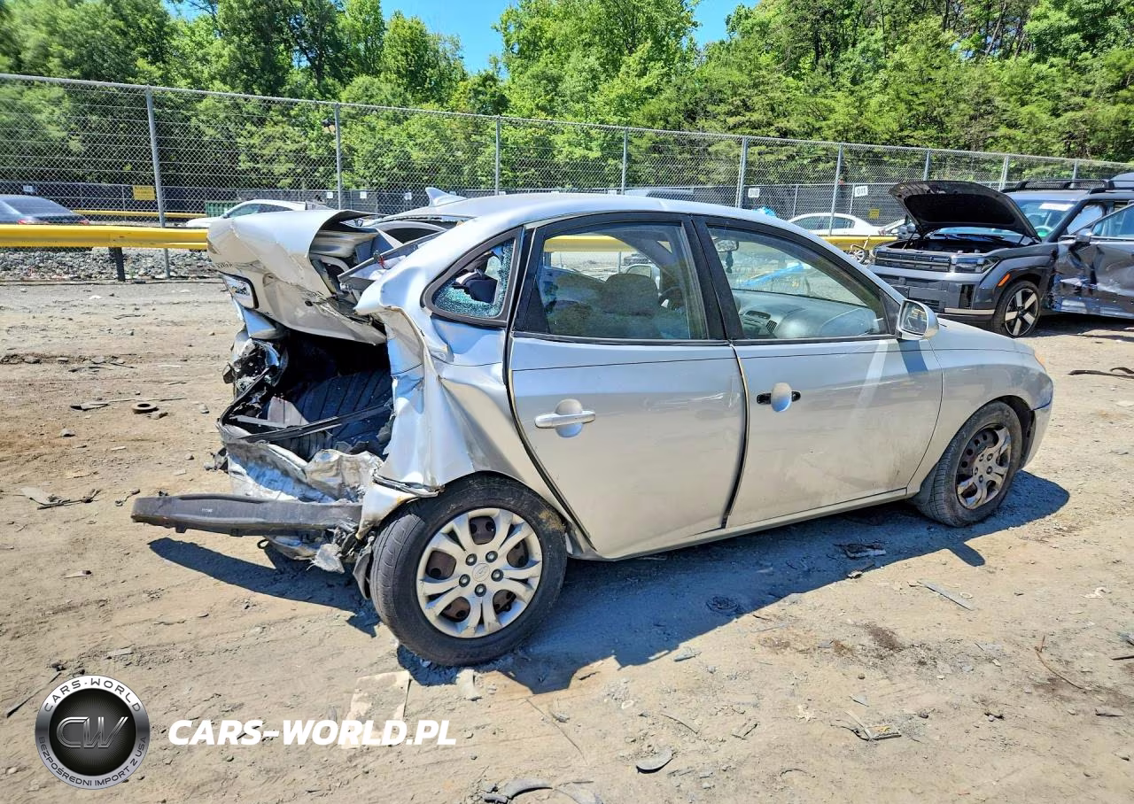 2009 Hyundai Elantra Gls VIN:KMHDU46D99U699329 - 3