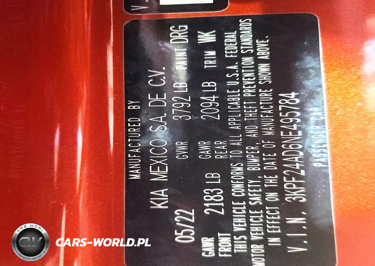 2022 Kia Forte Lxs VIN:3KPF24AD6NE495784 - 13