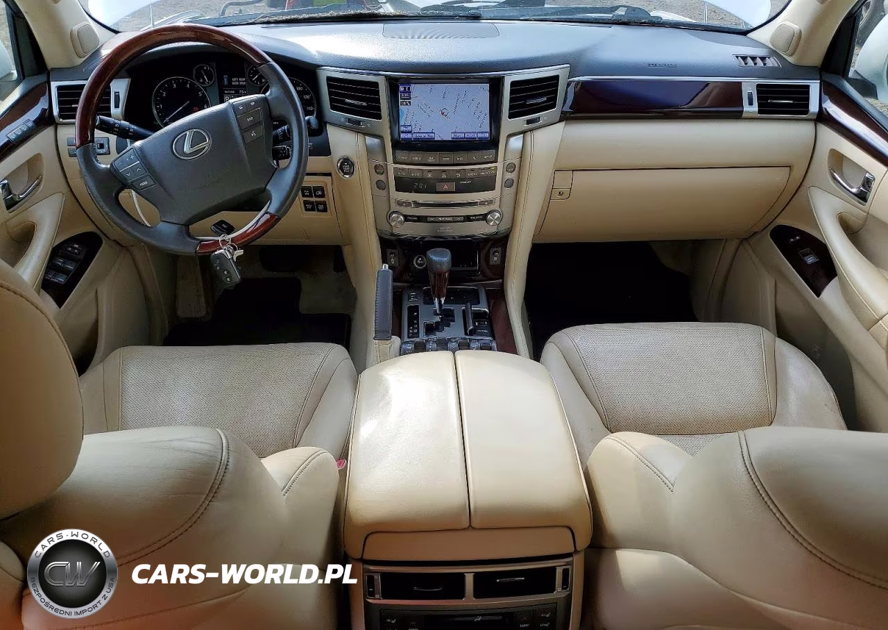 2013 Lexus Lx 570 VIN:JTJHY7AX5D4121375 - 8