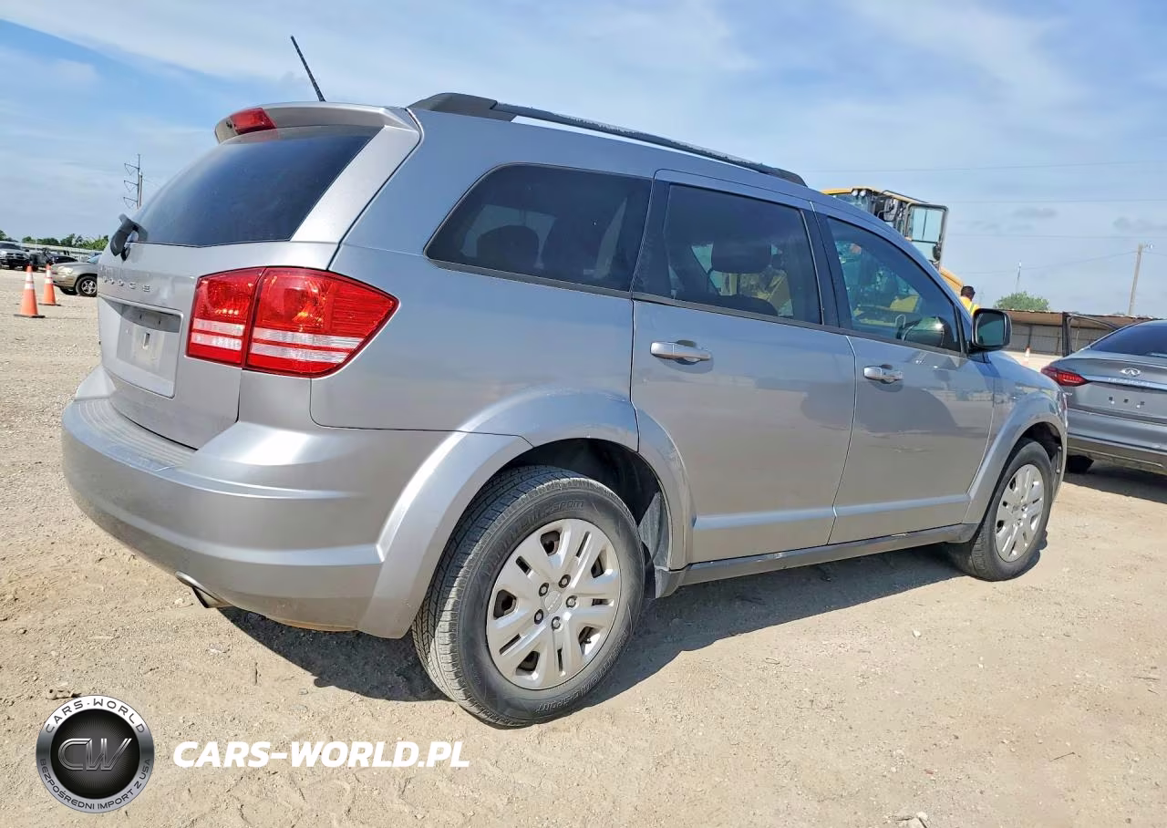 2017 Dodge Journey Se VIN:3C4PDCAB7HT676450 - 3