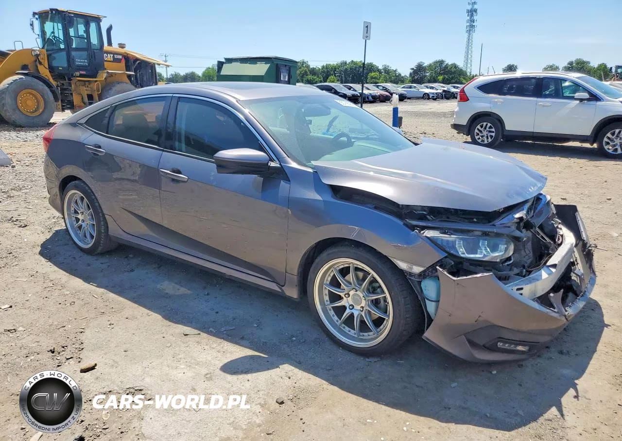 2017 Honda Civic Ex VIN:19XFC1F36HE200120 - 4