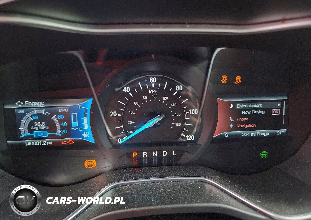 2016 Ford Fusion Titanium Phev VIN:3FA6P0SU8GR384566 - 9