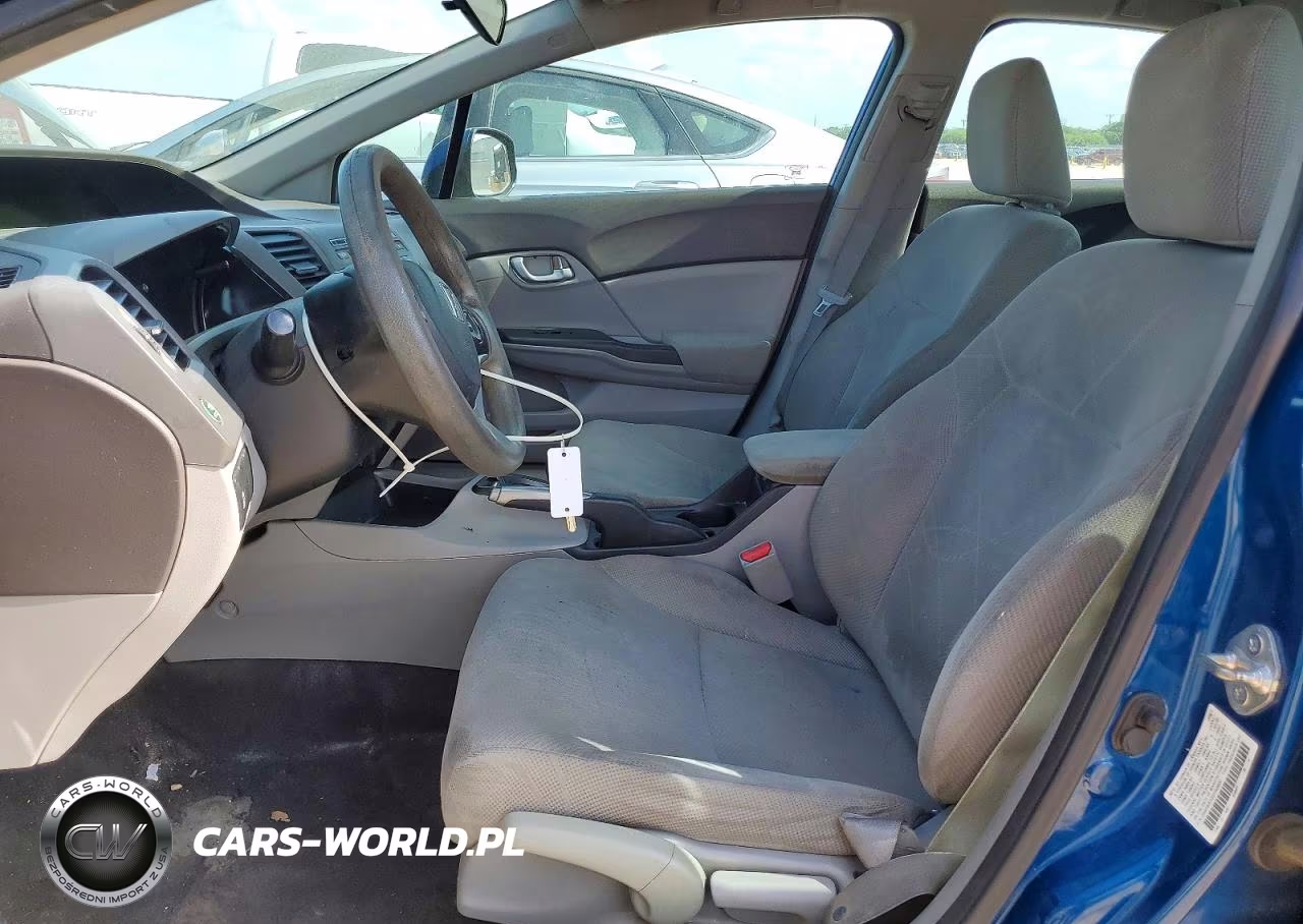 2012 Honda Civic Lx VIN:2HGFB2F53CH568800 - 7