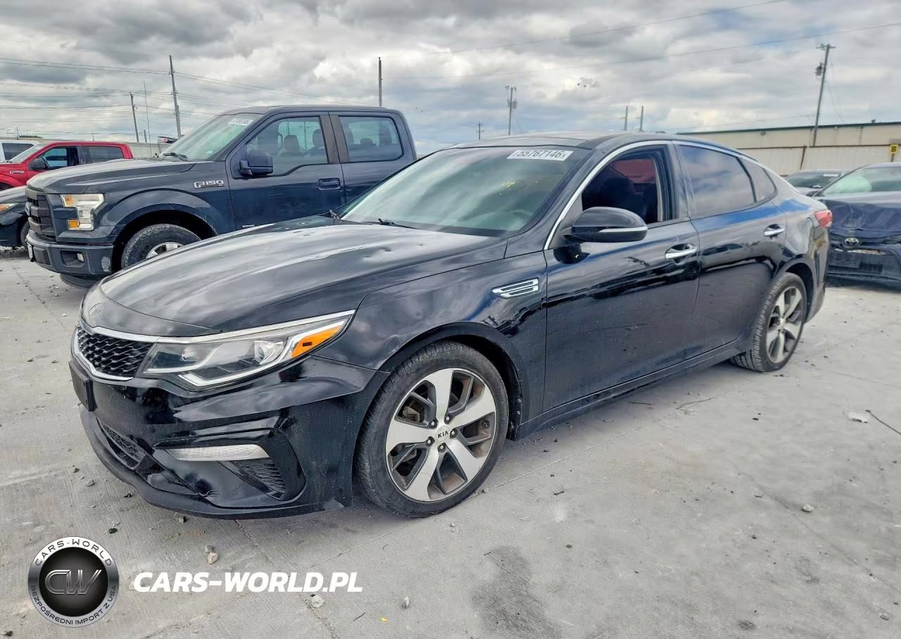2019 Kia Optima S VIN:5XXGT4L32KG374467 - 1
