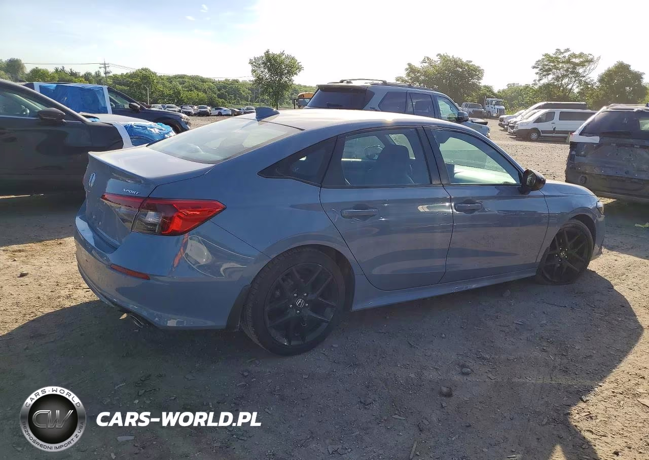 2022 Honda Civic Sport VIN:2HGFE2F54NH566693 - 3